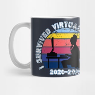 I Survived Virtual Teaching Mug